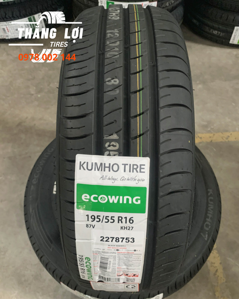 Lốp xe Kumho 195/55R16 KH27 87V