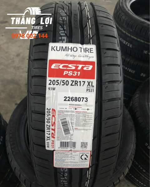 Lốp xe Kumho 205/50R17 PS31 93W