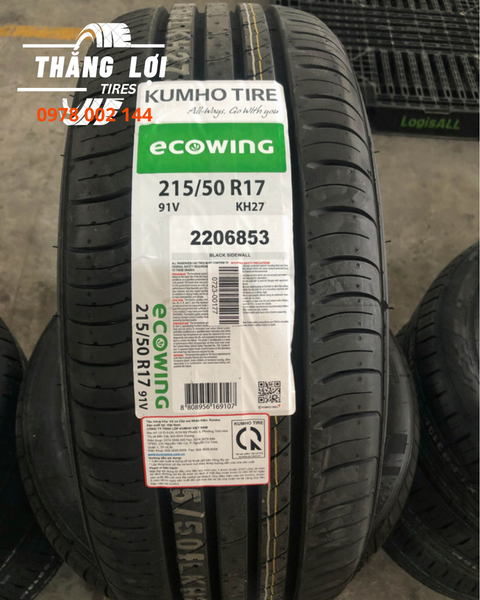 Lốp xe Kumho 215/50R17 KH27 91V