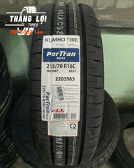Lốp xe Kumho 215/70R16 KC53 108/106T