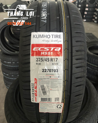Lốp xe Kumho 225/45R17 HS51 91W