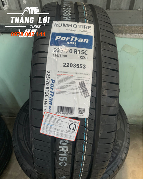 Lốp xe Kumho 225/70R15 KC53 116/114R