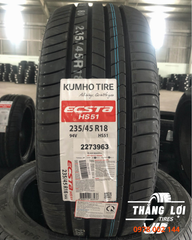 Lốp xe Kumho 235/45R18 HS51 94V