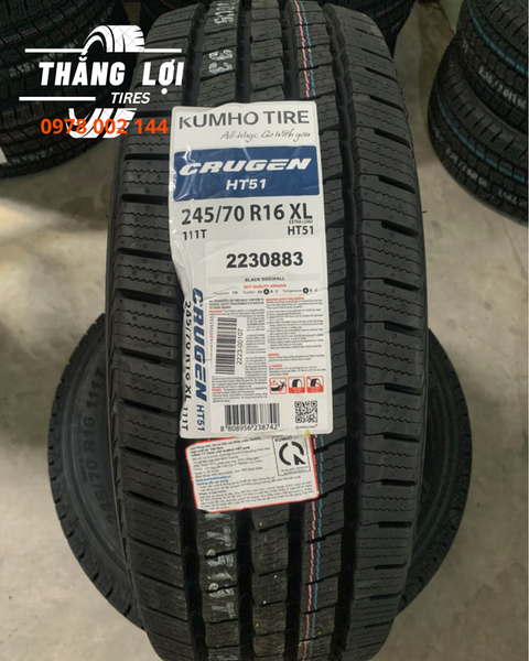 Lốp xe Kumho 245/70R16 HT51 111T