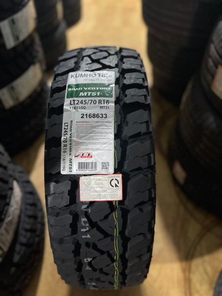 Lốp xe Kumho 245/70R16 MT51 118/115Q