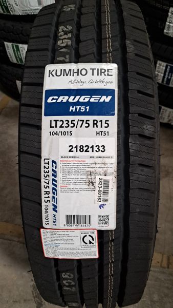 Lốp xe Kumho 235/75R15 HT51 104/101S
