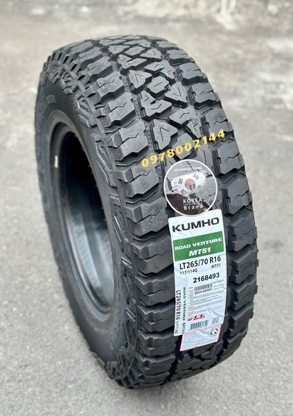 Lốp xe Kumho 265/70R16 MT51 117/114Q
