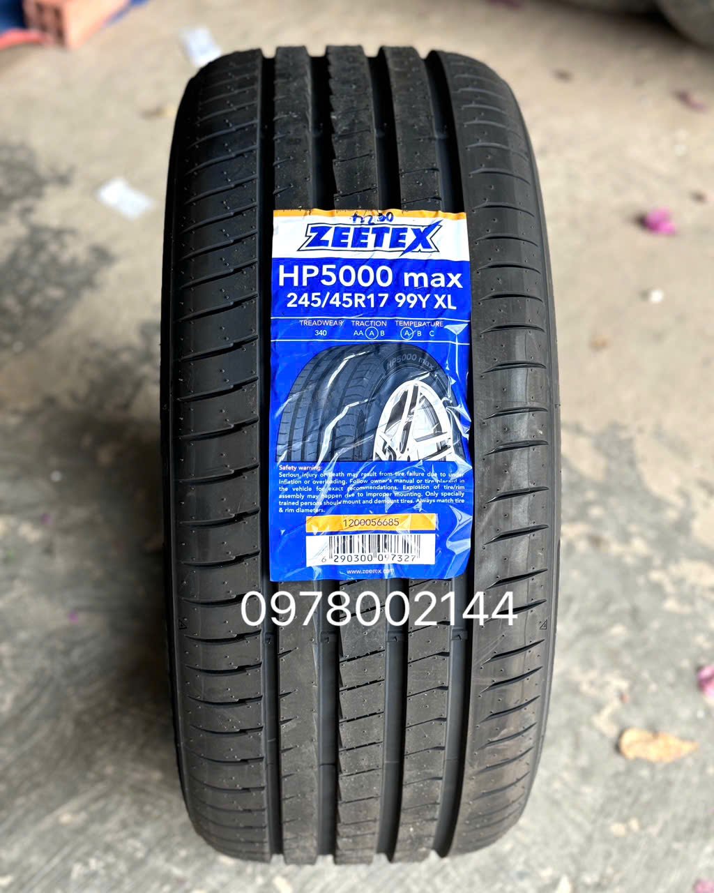 h245/35/R21 ZEETEX HP5000max ２本　③ Zeetex HP5000 Max | High-Performance Tire for All-Season