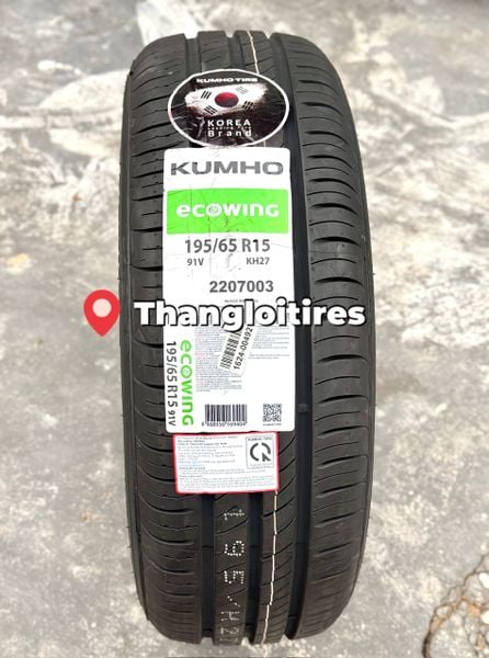 Lốp xe Kumho 195/65R15 KH27 91V