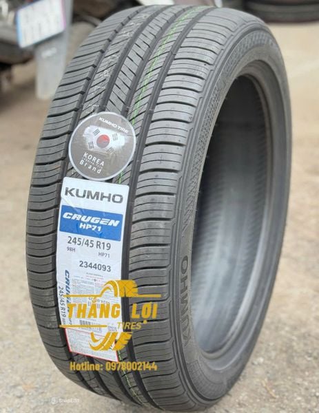 Lốp xe Kumho 245/45R19 HP71 98H