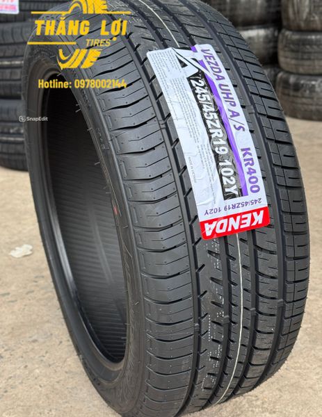 Lốp xe Kenda 245/45R19 KR400 (ZR, lốp có hiệu suất cao)