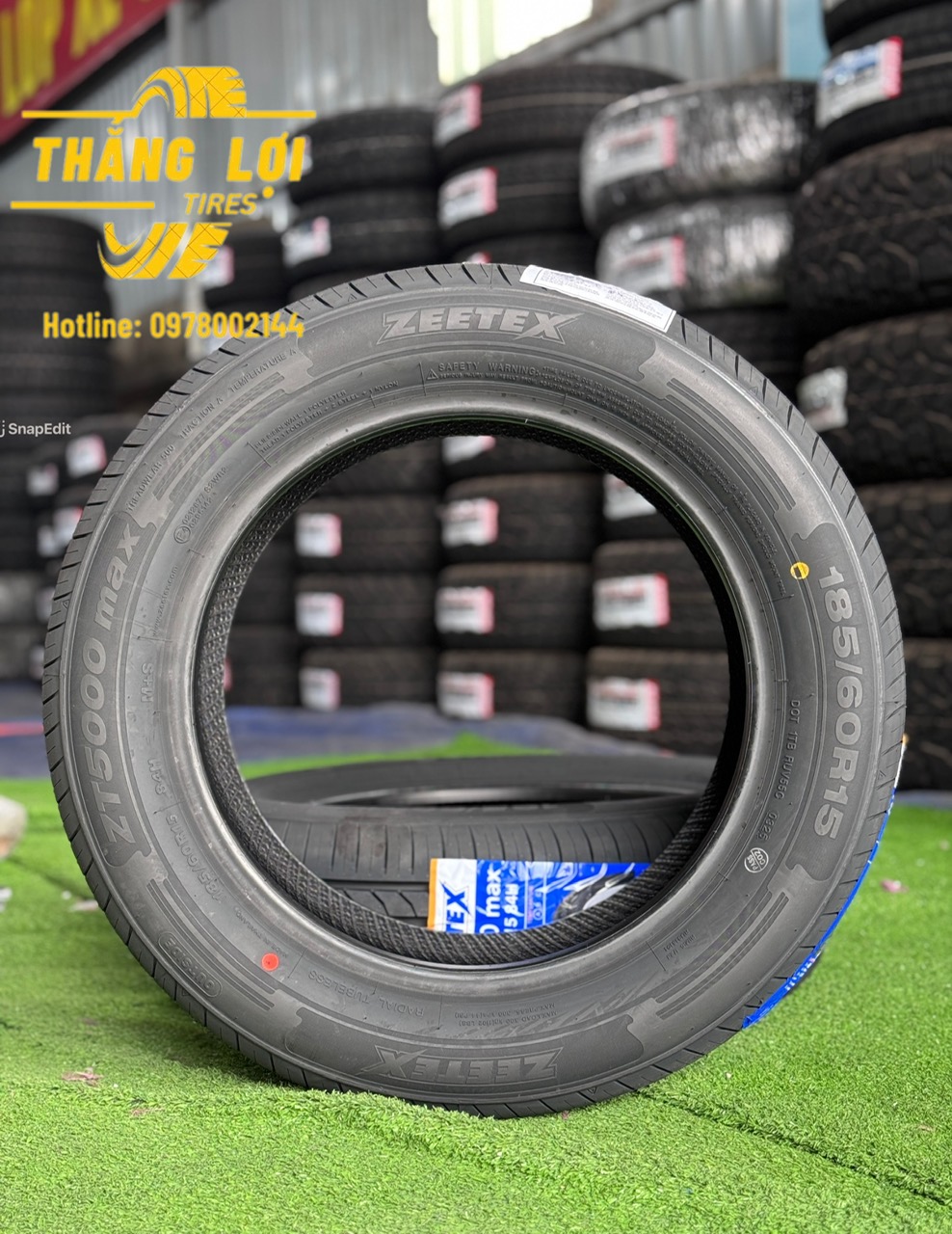 Lốp xe Zeetex 185/60R15 84H ZT5000 max (Thái Lan)