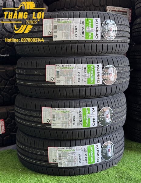 Lốp xe Kumho 205/55R17 ES31 91W