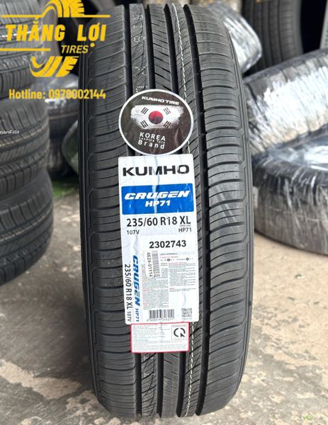 Lốp xe Kumho 235/60R18 HP71 107V