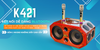 Loa Xách Tay Full Gỗ MTMAX K421