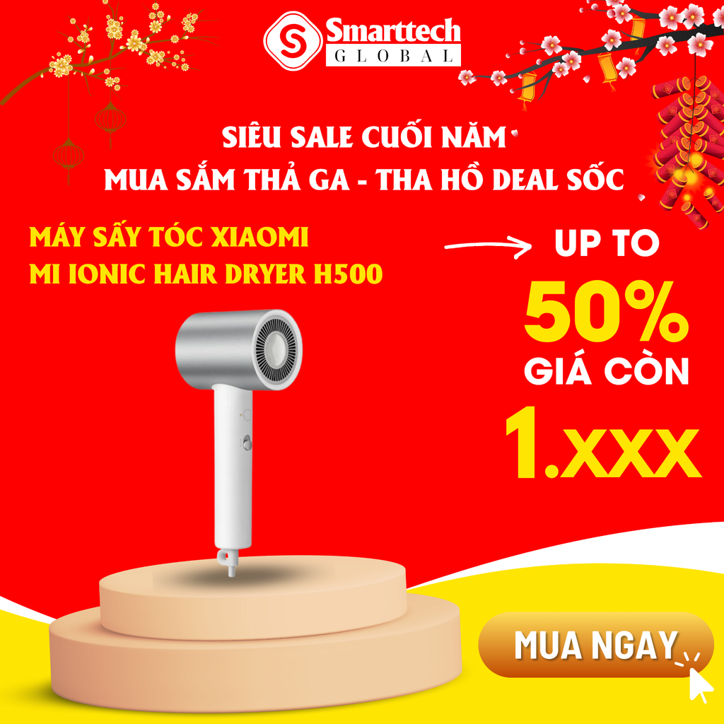 Máy sấy tóc Xiaomi Mi Ionic Hair Dryer H300 EU / Dryer H500  - BHR5081GL / NUN4052GL