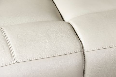 Sofa da Rodeo Ivory 3 chỗ