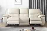 Sofa da Rodeo Ivory 3 chỗ