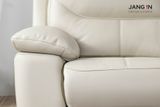 Sofa da Rodeo Ivory 3 chỗ