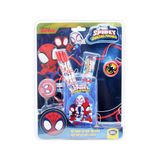  Bộ dụng cụ học tập kèm hộp bút bẻ đôi 7 món Spidey 