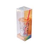  Ly 2 Lớp Thỏ 600ML - Thỏ Bảy Màu 