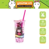  Ly 2 Lớp Xô 600ML - Thỏ Bảy Màu 