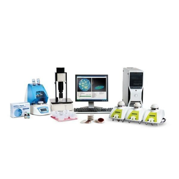  Milliflex® Rapid System 2.0 suitable for bioburden testing, sterility testing 