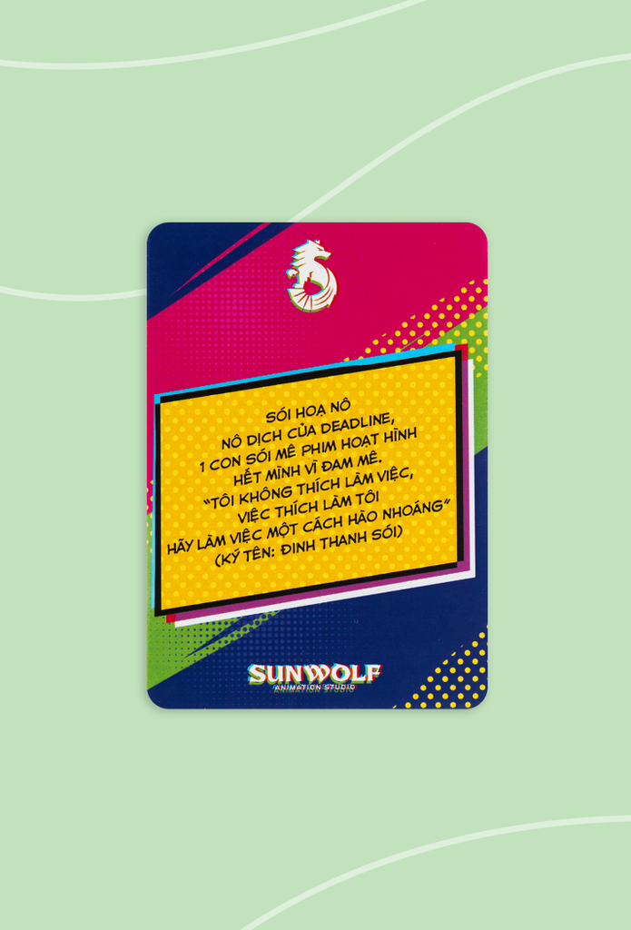  Card bo góc - Sói Họa Nô 