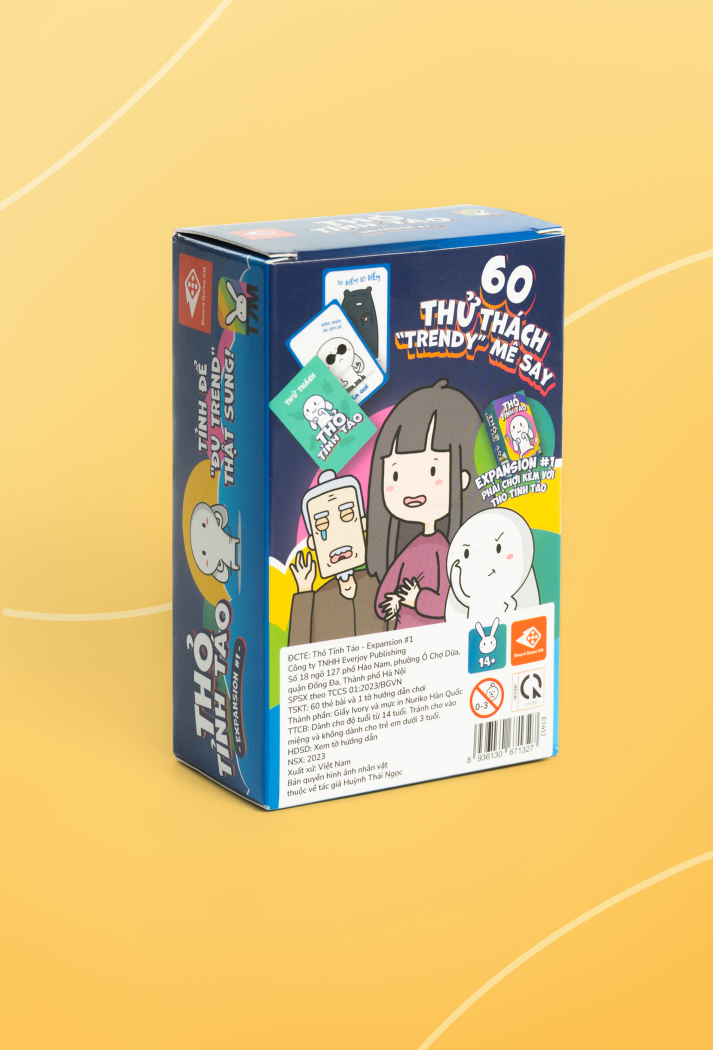 Board game - Thỏ Tỉnh Táo phiên bản mở rộng 