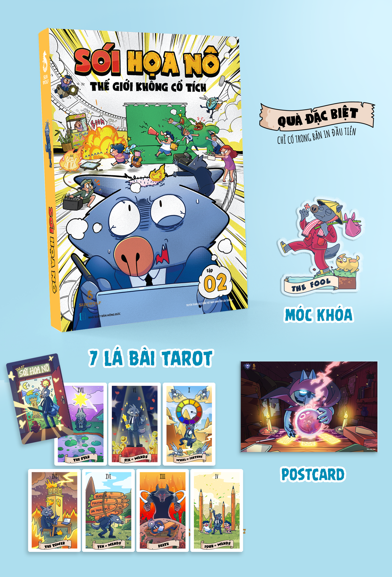  TRUYỆN TRANH - SÓI HỌA NÔ TẬP 2 