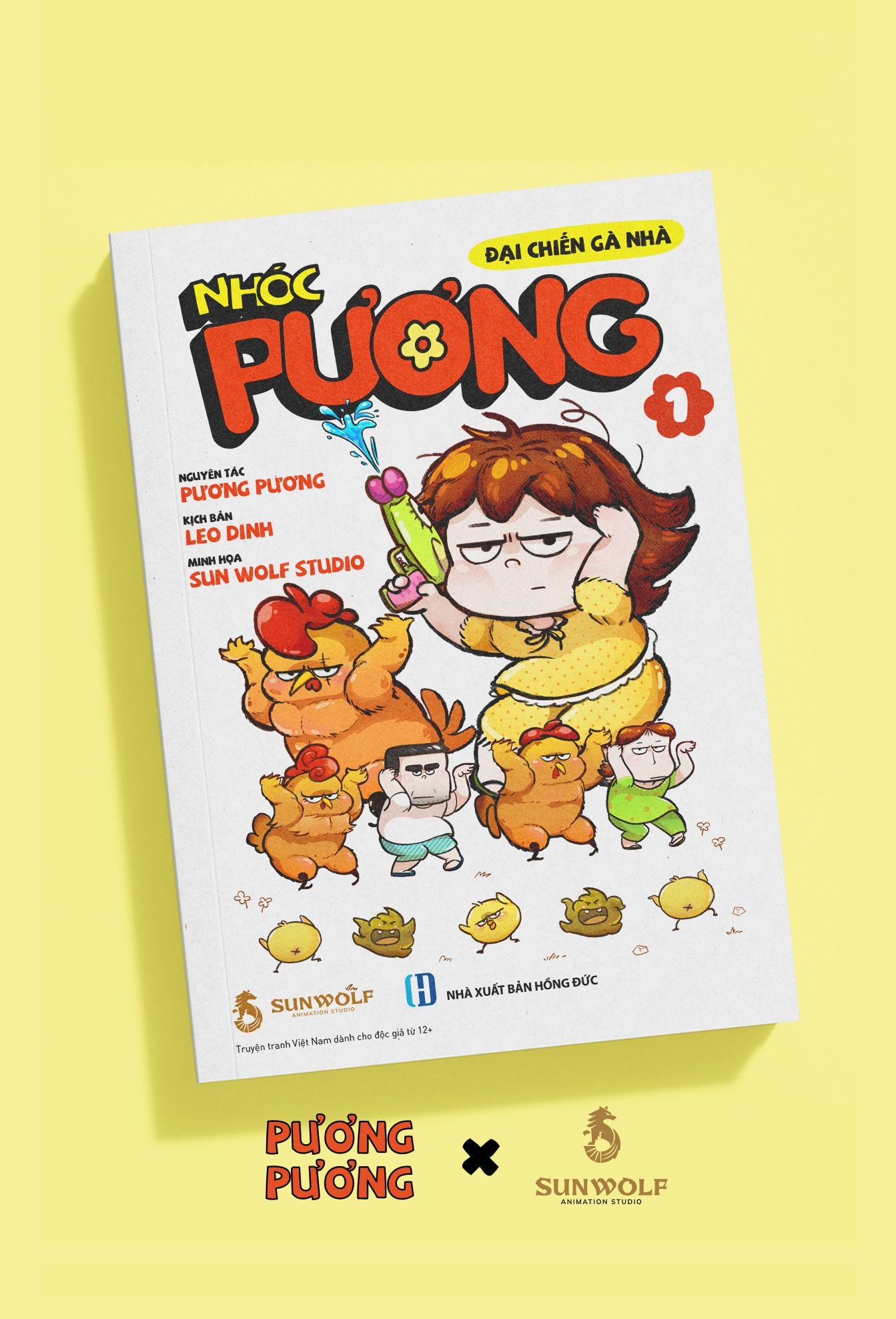  TRUYỆN TRANH NHÓC PƯƠNG TẬP 1: ĐẠI CHIẾN GÀ NHÀ 