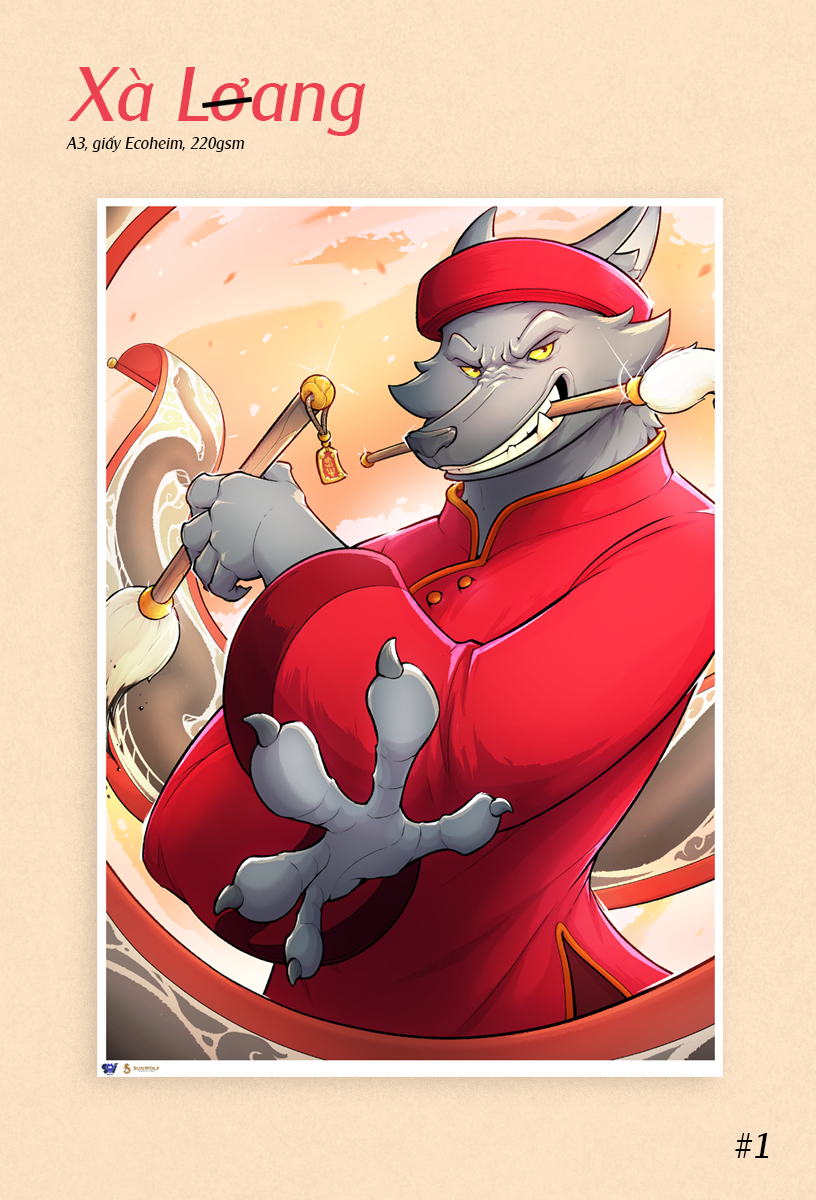  Poster Sói Họa Nô: Xà Lang 2025 