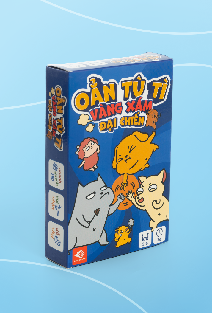  Board game - Oẳn Tù Tì - Vàng Xám Đại Chiến 