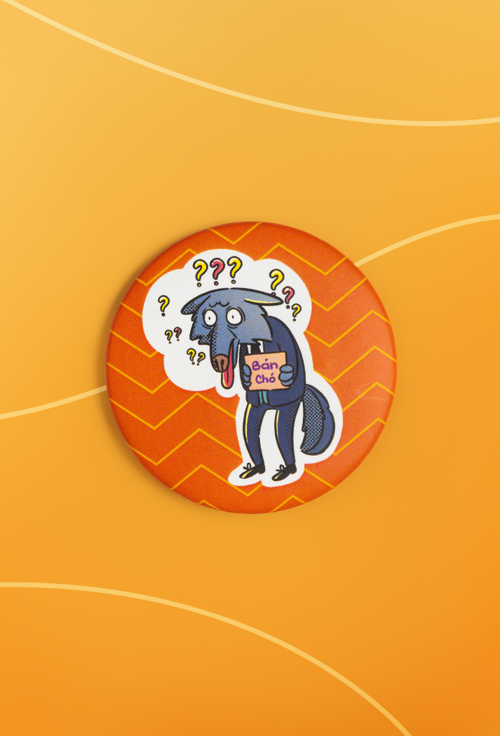  Huy hiệu - Sói Họa Nô 