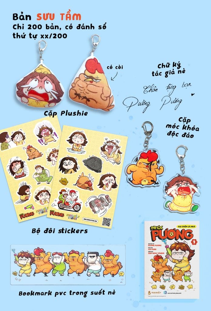  TRUYỆN TRANH NHÓC PƯƠNG TẬP 1: ĐẠI CHIẾN GÀ NHÀ 