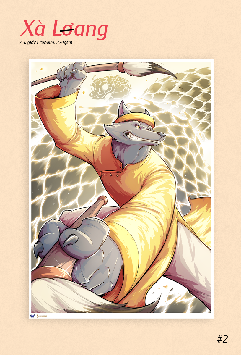  Poster Sói Họa Nô: Xà Lang 2025 