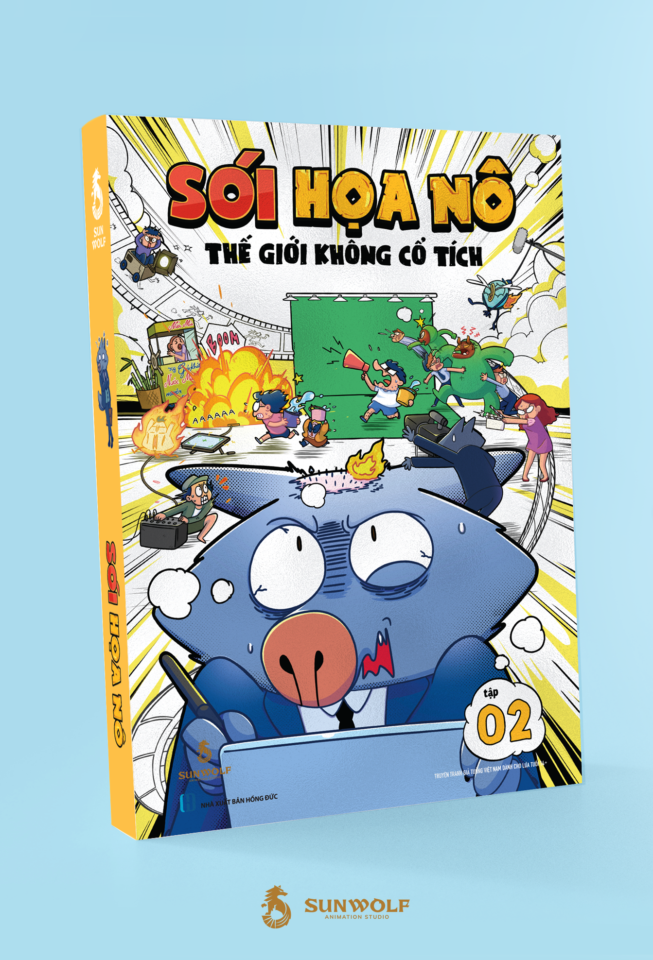  TRUYỆN TRANH - SÓI HỌA NÔ TẬP 2 