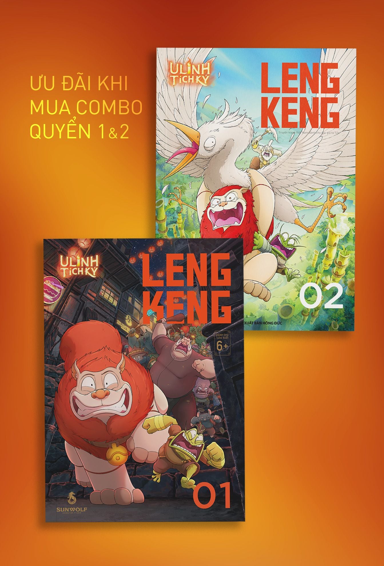  TRUYỆN TRANH U LINH TÍCH KÝ: LENG KENG - TẬP 2 