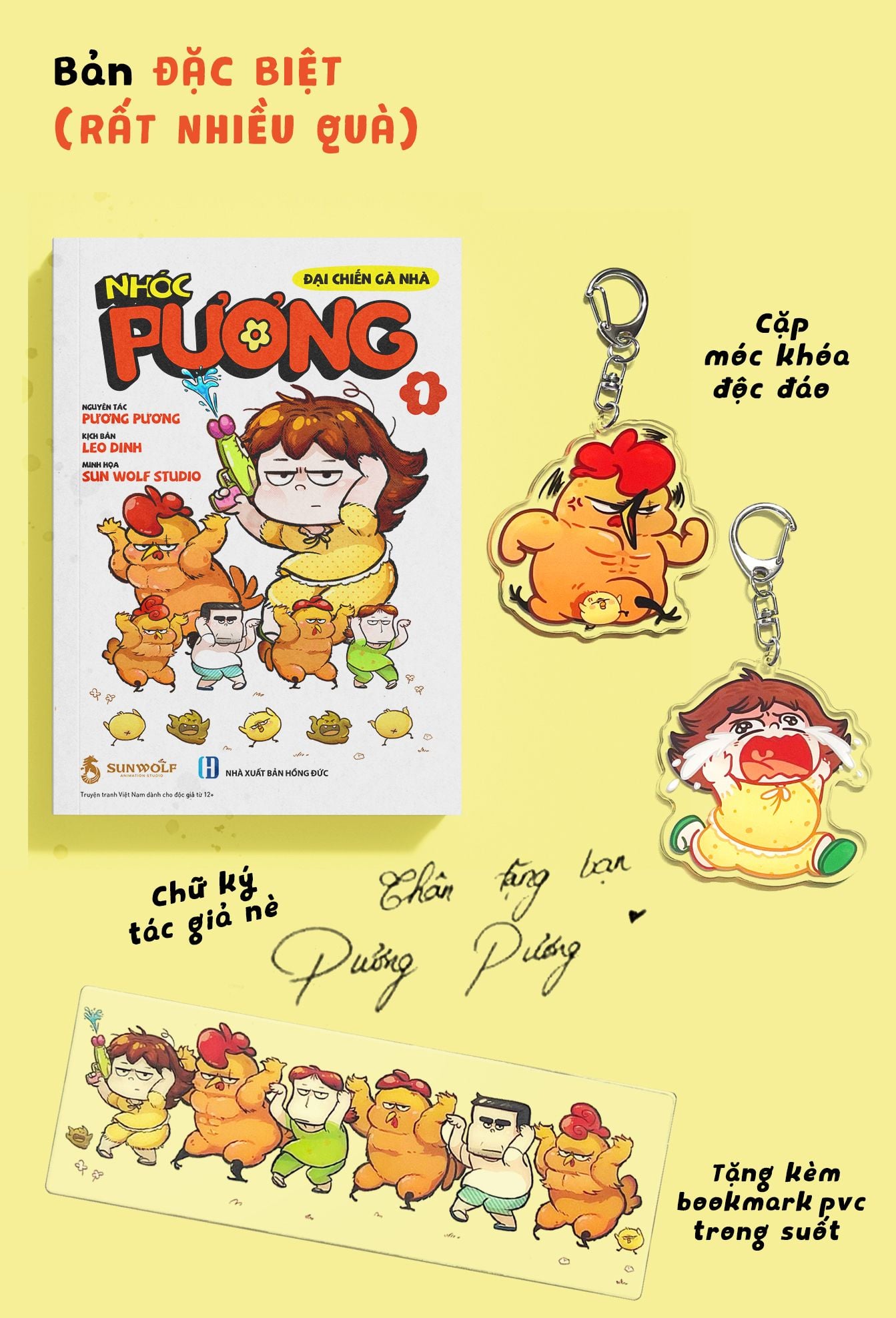  TRUYỆN TRANH NHÓC PƯƠNG TẬP 1: ĐẠI CHIẾN GÀ NHÀ 