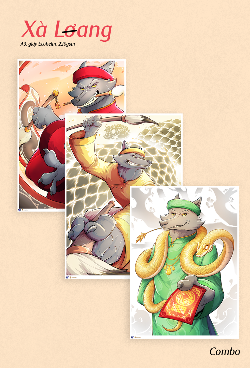  Poster Sói Họa Nô: Xà Lang 2025 