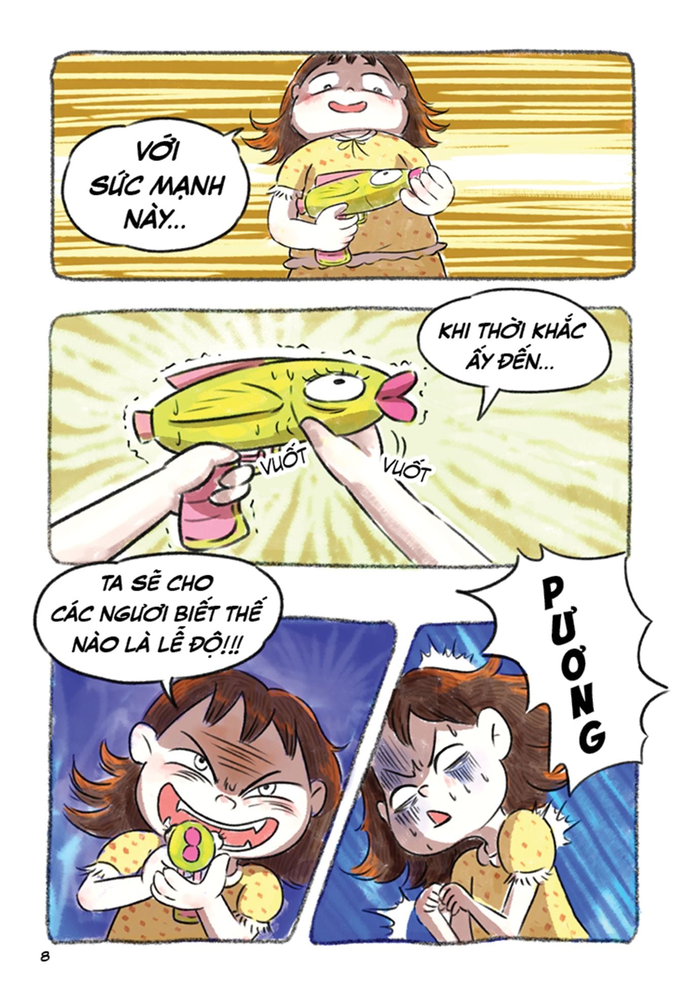  TRUYỆN TRANH NHÓC PƯƠNG TẬP 1: ĐẠI CHIẾN GÀ NHÀ 