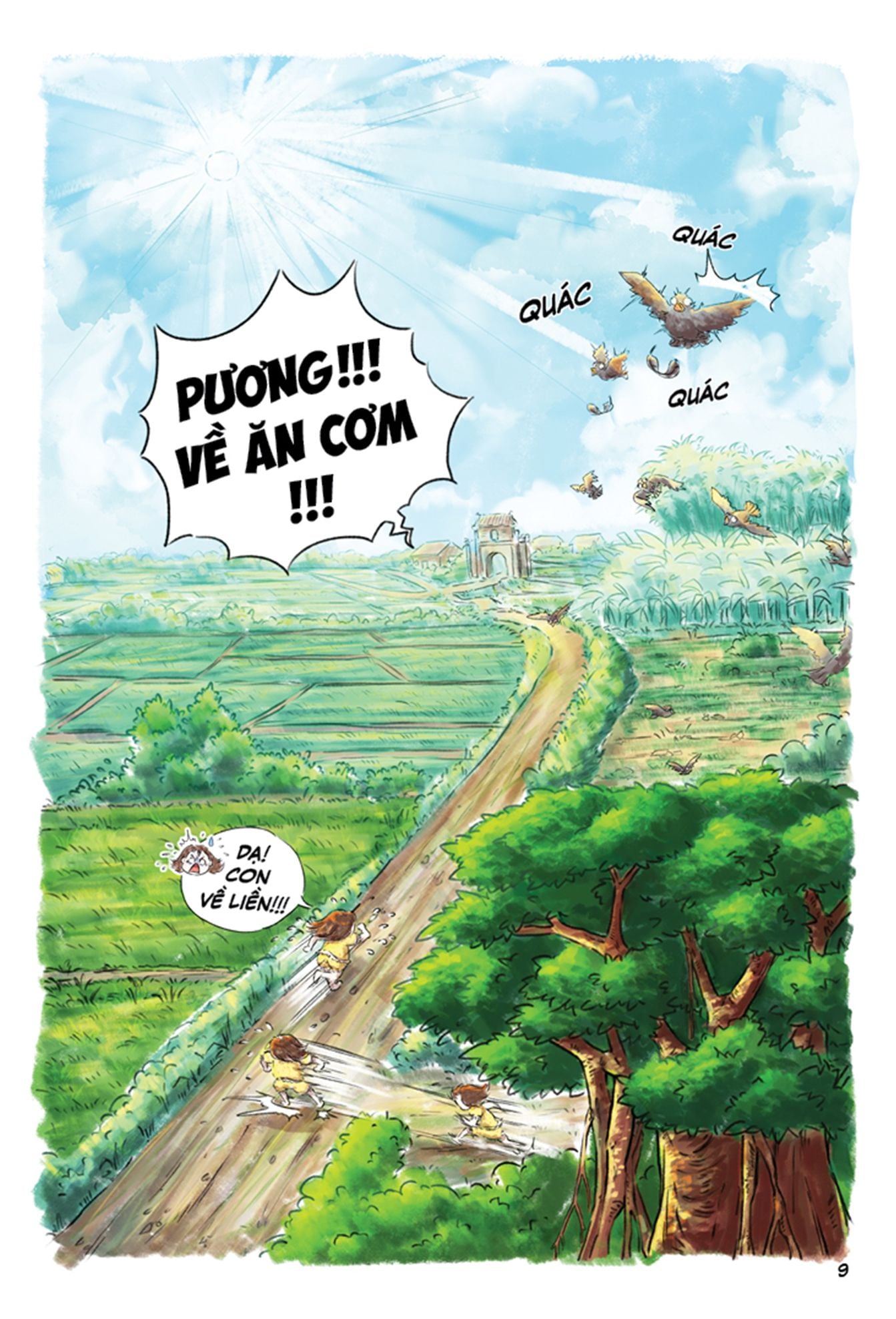  TRUYỆN TRANH NHÓC PƯƠNG TẬP 1: ĐẠI CHIẾN GÀ NHÀ 