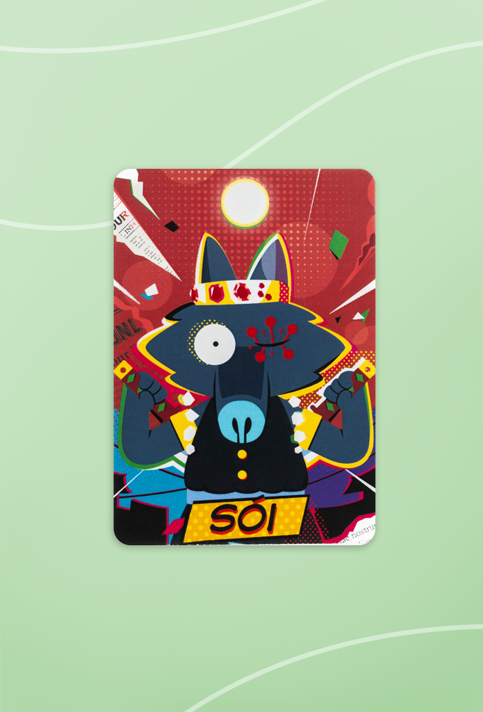  Card bo góc - Sói Họa Nô 