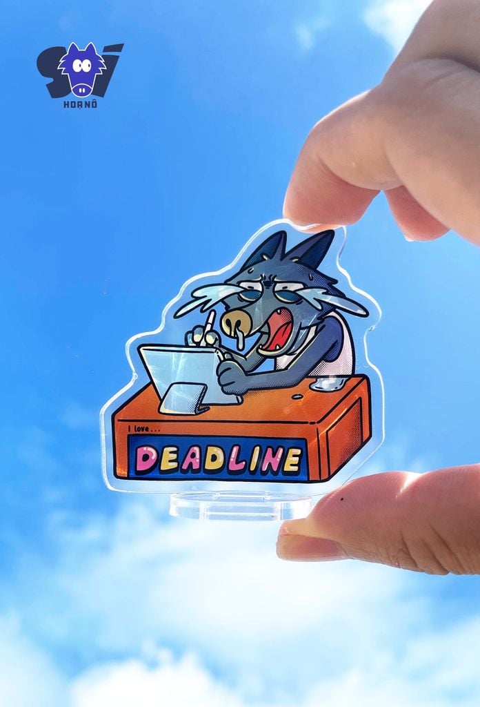  Standee - Sói Họa Nô, I Love Deadline 