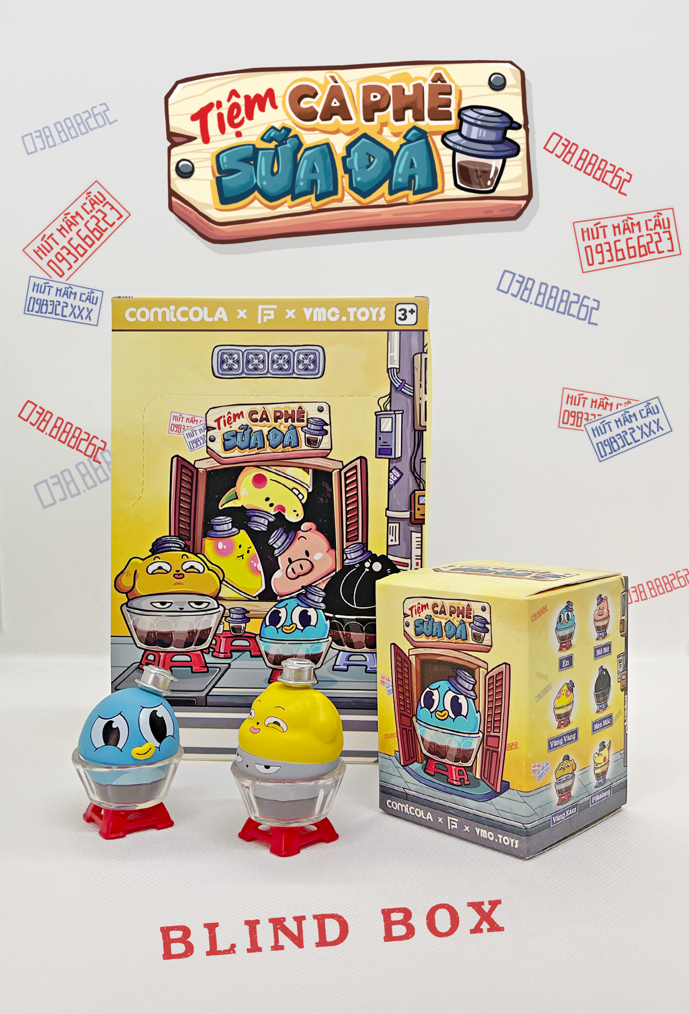  BLIND BOX TIỆM CÀ PHÊ SỮA ĐÁ 