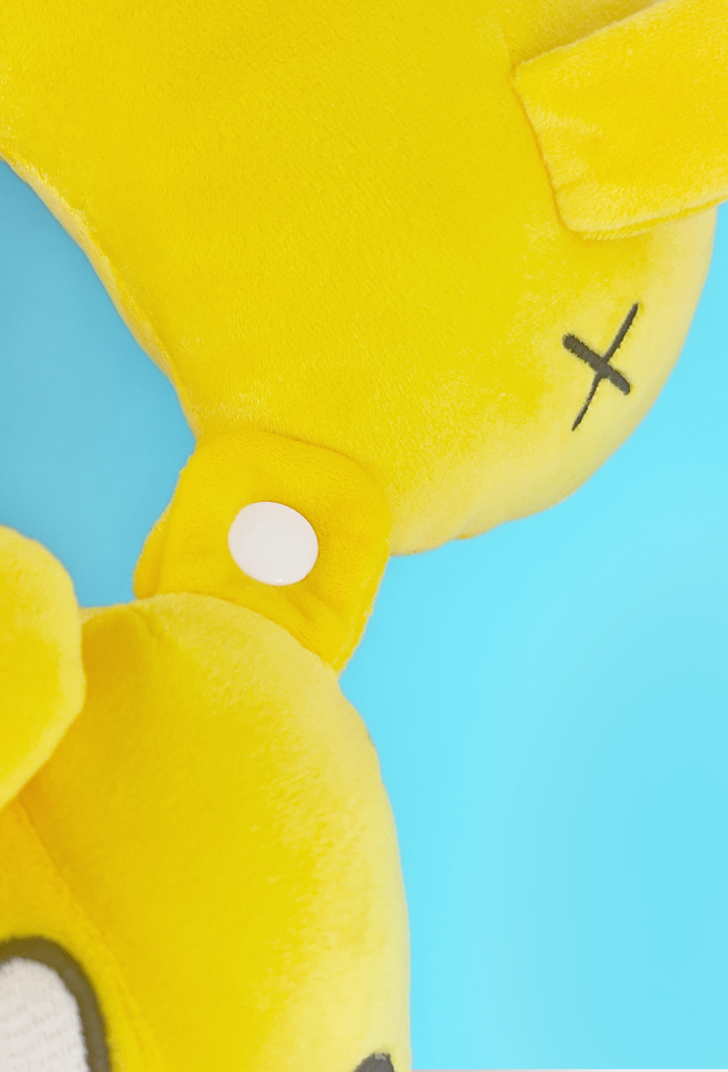  Gối cổ Vàng Xám lẻ - Xám con 