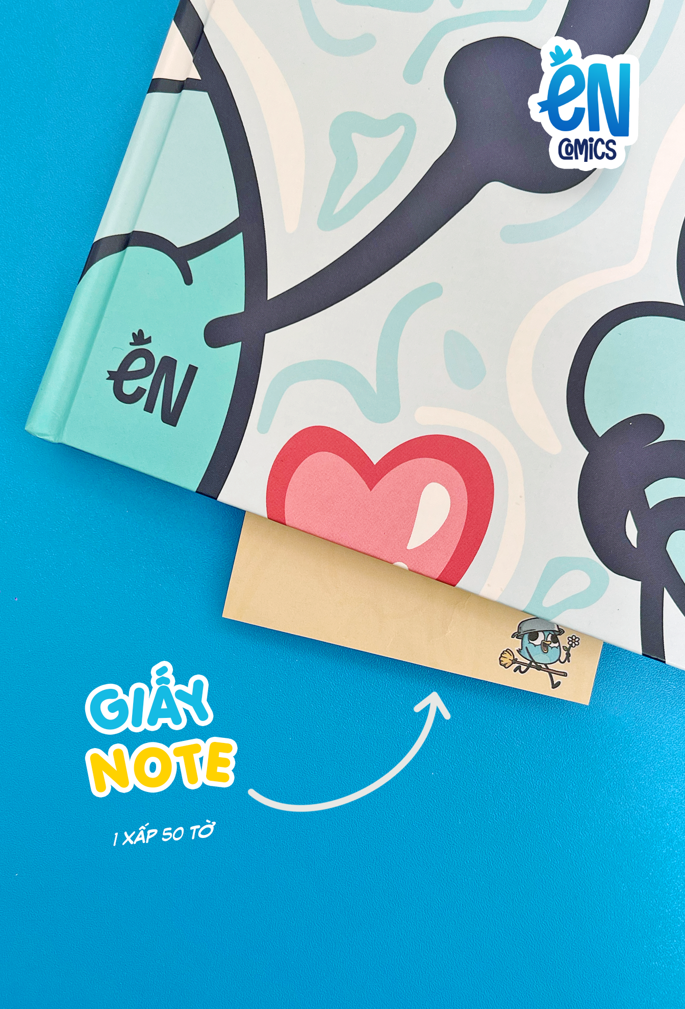  Set sổ tay Én vô tri 