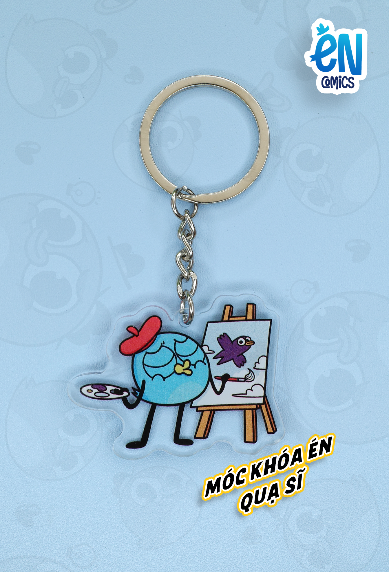  Móc khóa Én: Quạ Sĩ 