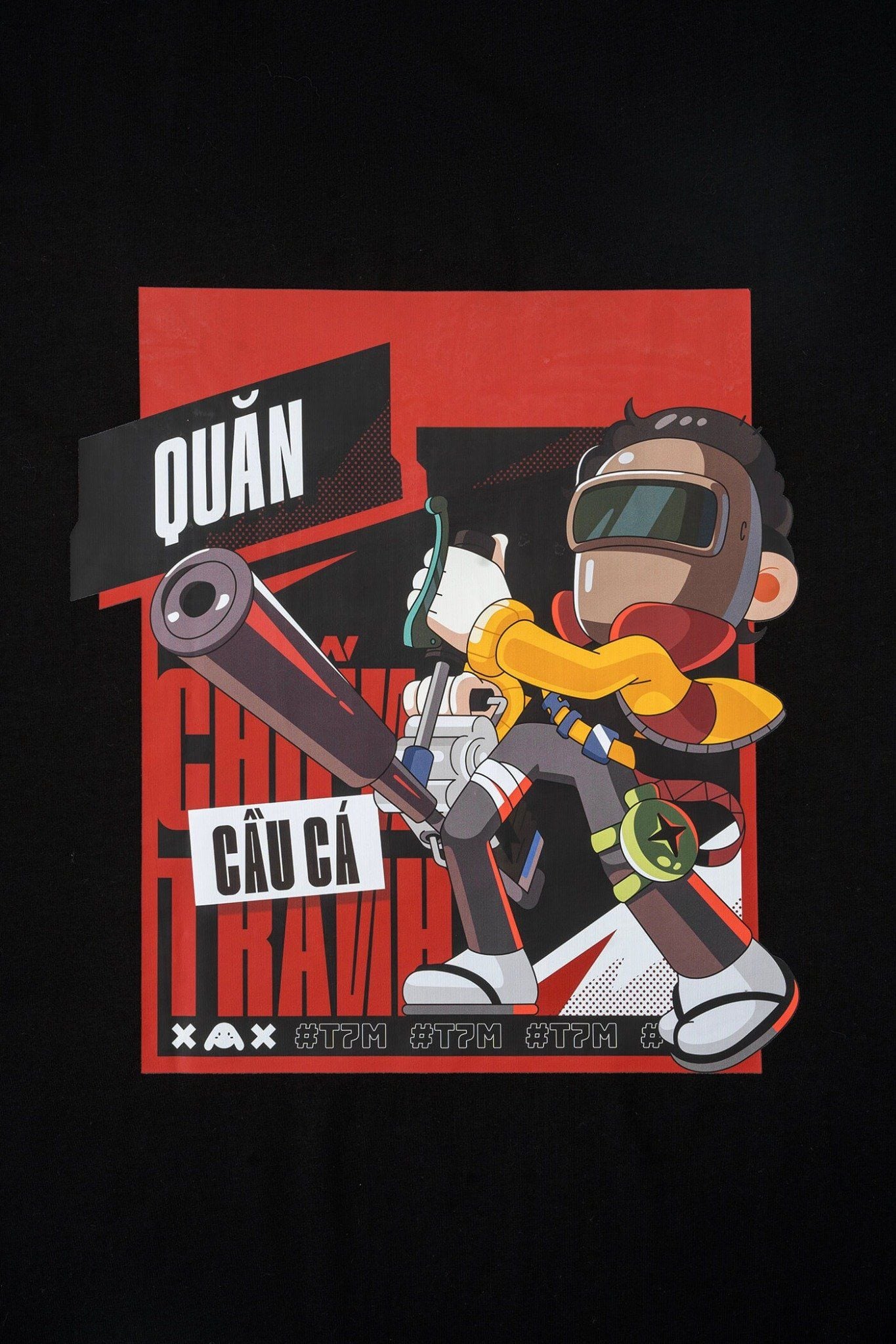  Áo thun Thỏ Bảy Màu - Quăn Thánh Thiện 