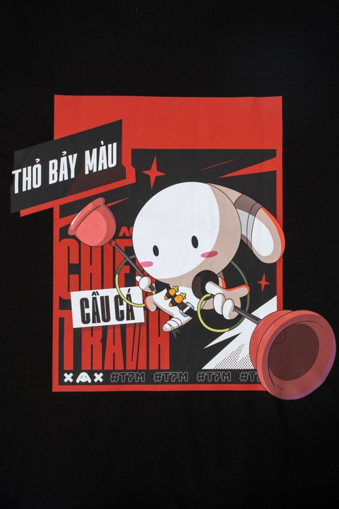  Áo thun Thỏ Bảy Màu - Thỏ Thành Thật 